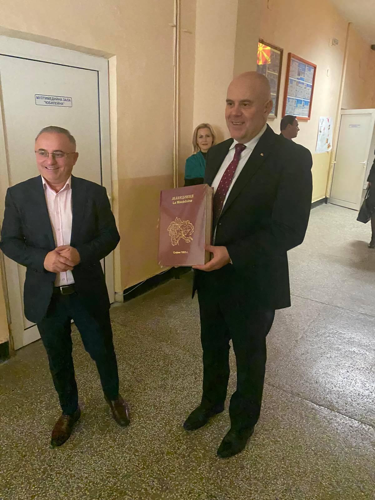Иван Гешев в Сандански Иван Гешев в Сандански